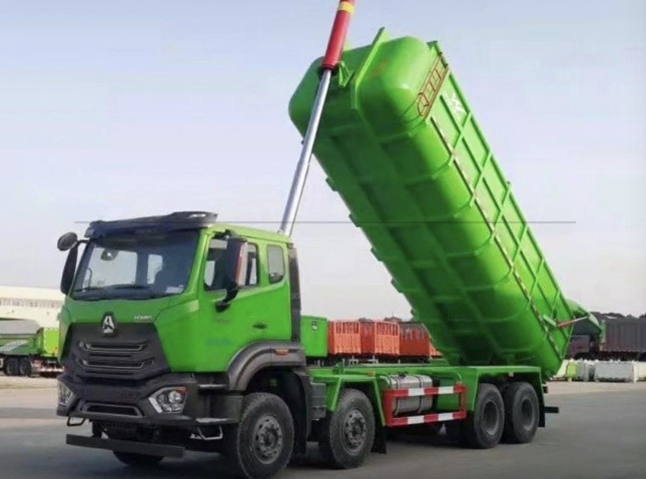 豪沃N系列污泥運輸車 | 小改變，大不同