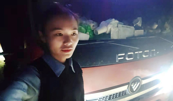 奧鈴“最美卡姐”王寧：一人一車，朝著夢想出發