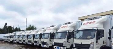 HOWO雪豹冷藏車不懼暑氣，護鮮一路暢盈！