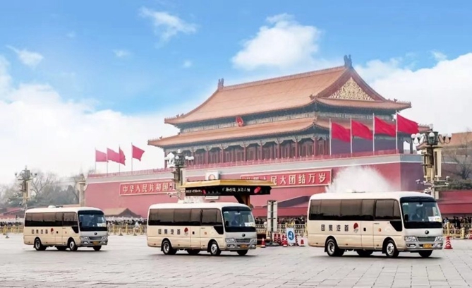 與時代同行|宇通駐點直服用行動展現品牌風采