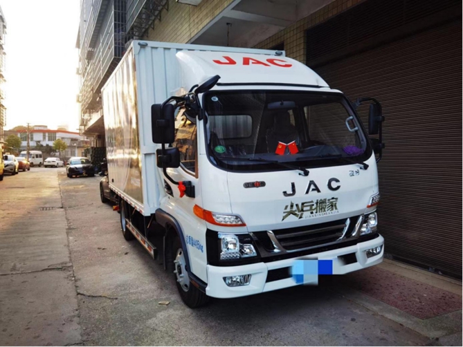 是搬家公司，也是行業(yè)尖兵，江淮1卡駿鈴助他成為客戶(hù)知音