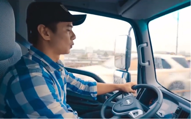 善良會傳遞，江淮1卡國際帥鈴見證越南卡友把生意越做越大