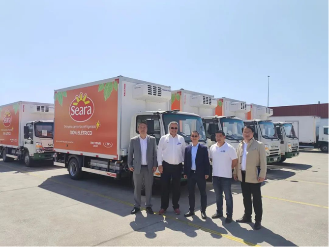 280臺批量出口！江淮1卡國際帥鈴電動輕卡再獲巴西企業青睞！