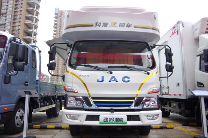 輕卡也能做房車？江淮1卡駿鈴聚寶盆混動房車為你打開旅行新方式！