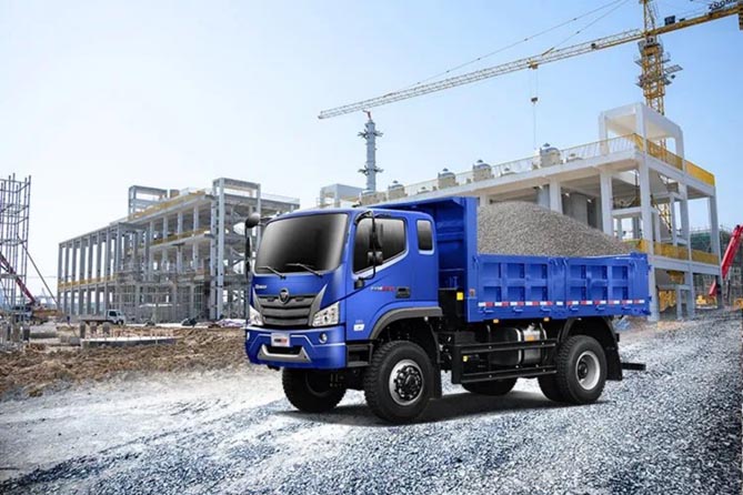 中國工程車界的“烏尼莫克”——瑞沃大金剛ES5 四驅(qū)工程車陪你“效”傲山區(qū)運輸！