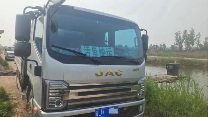 活魚運輸門道多，他選江淮1卡帥鈴S7讓運輸如魚得水