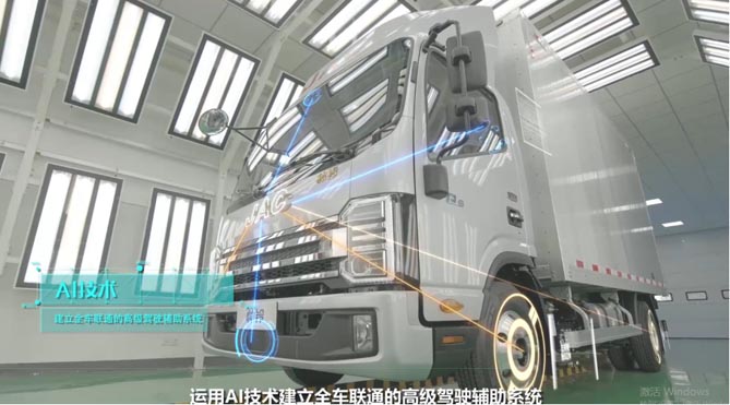 江淮1卡：星鏈1號智慧技術(shù)賦能，國內(nèi)首家量產(chǎn)L2級智能輕卡