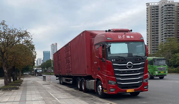 拉快遞最低油耗23升！北京重卡是如何做到的？