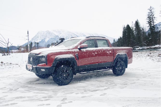 獨創柴油超低溫啟動技術， 中國重汽皮卡零下近40℃一次打火啟動
