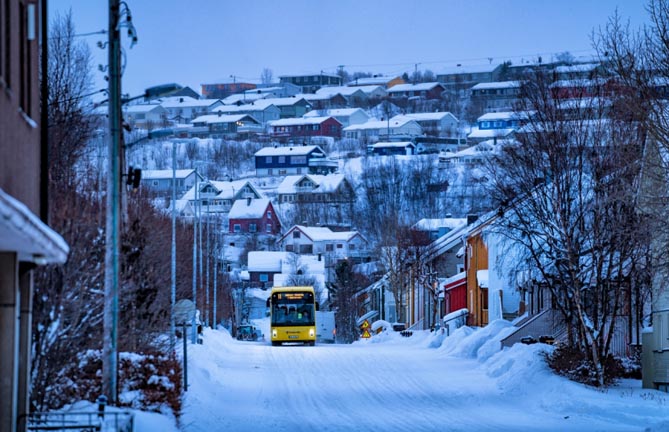 中國新能源客車首入北極圈，宇通追光步履不停