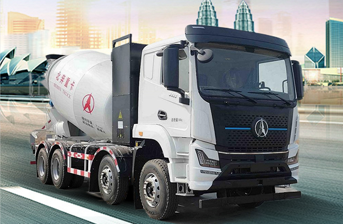 北奔電動混凝土攪拌運輸車賦能綠色城市建設(shè)