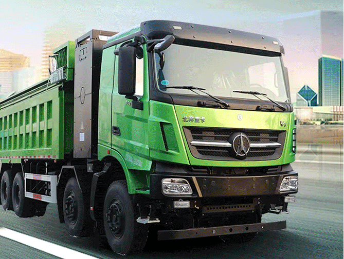 北奔350度電純電動智能渣土車 城建先鋒 綠動千城