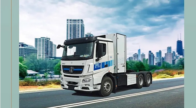 北奔氫燃料電池牽引車 “氫”裝上陣 “碳”路未來