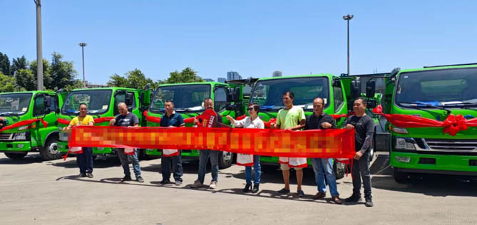 江淮1卡駿鈴162度電工程車G5批量交付