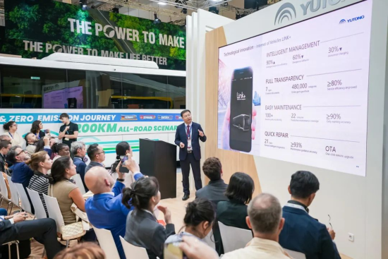 對(duì)話全球綠色發(fā)展，宇通攜高端產(chǎn)品驚艷亮相2025UITP漢堡峰會(huì)